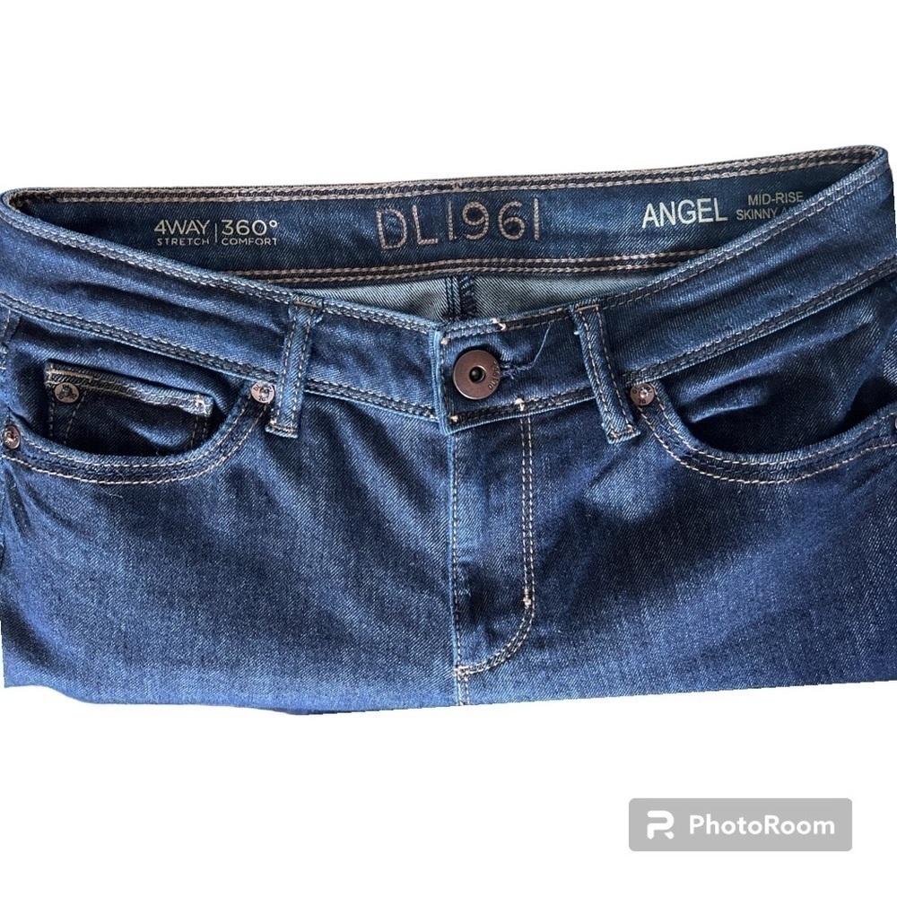 DL1961 Denim Angel Mid Rise Skinny Ankle Jeans Size 27 - Picture 9 of 9